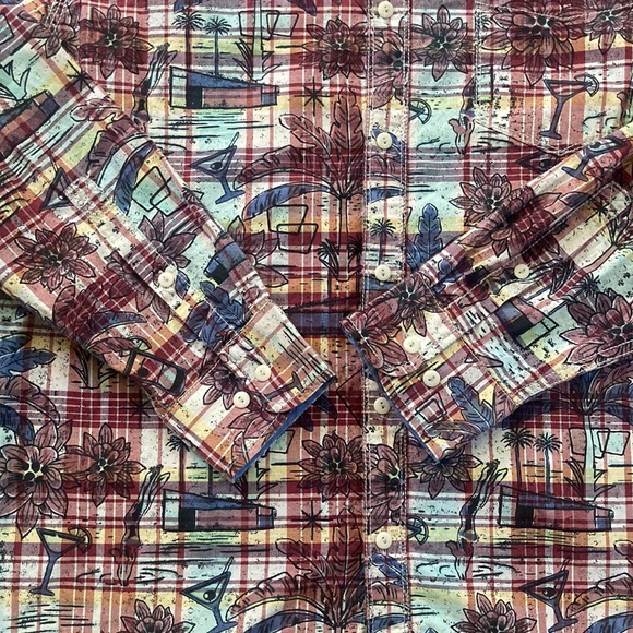 Tommy Bahama Men Long Sleeves Shirt • Size XLarge - Picture 4 of 12